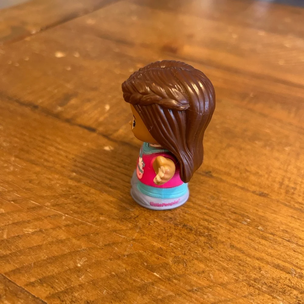 Fisher Price Little People Barbie’s friend with melasma as is